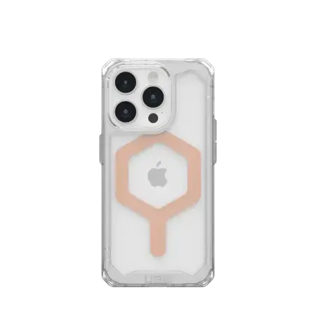 UAG Plyo Magsafe - protective case for iPhone 15 Pro compatible with MagSafe (ice-rose gold)