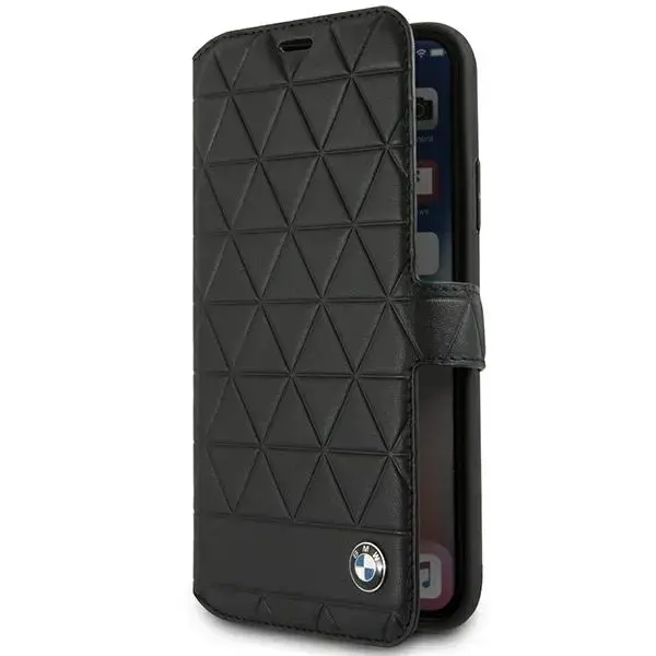 Etui book BMW BMFLBKPXHEXBK iPhone X czarny|black Hexagon