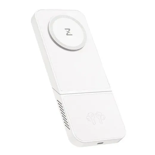 Wireless Charger, INVZI, MGF7W, 3in1, 15W (white)