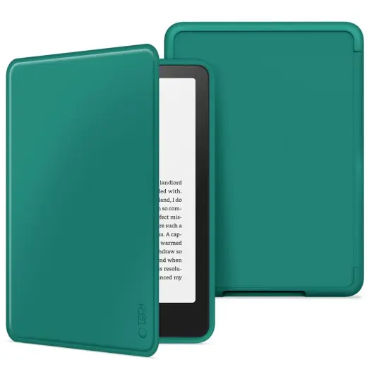 TECH-PROTECT SMARTCASE KINDLE PAPERWHITE VI | 6 | COLORSOFT | SIGNATURE EDITION JADE GREEN