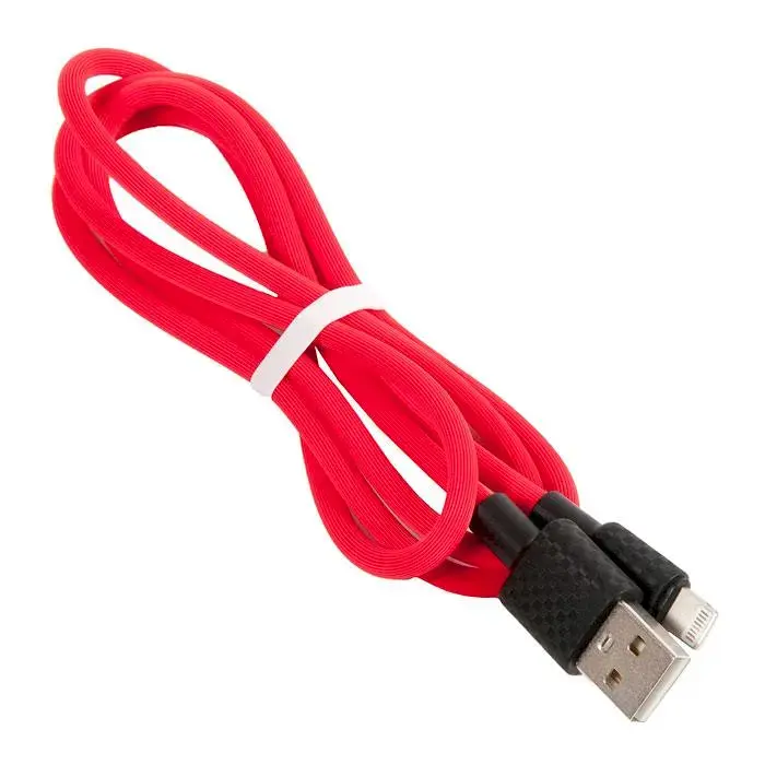 Hoco X29 Carbon Data and Charging Lightning (MD818) Cable 100 cm Red