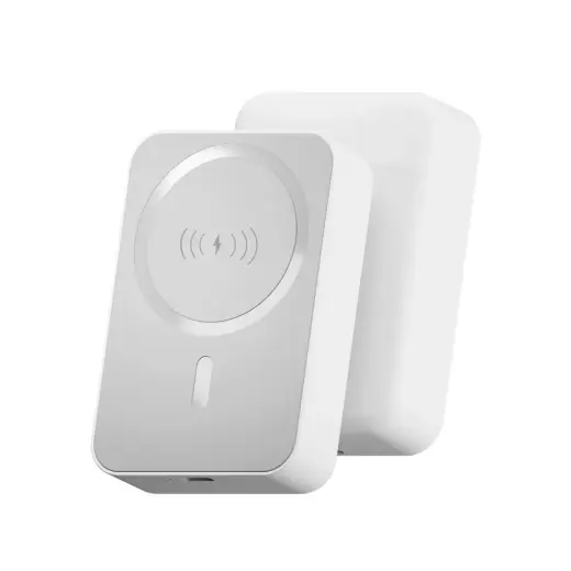 Forever MATB-400 external battery (powerbank) | 10000 mAh | 20W | USB-C, Wireless | white