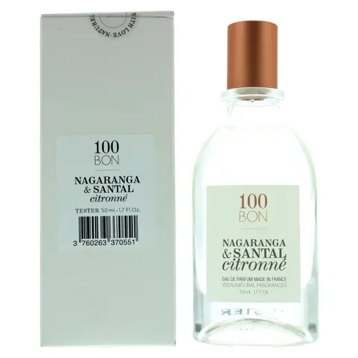 100 Bon, Nagaranga & Santal Citronne, Eau De Parfum, Unisex, 50 ml *Tester