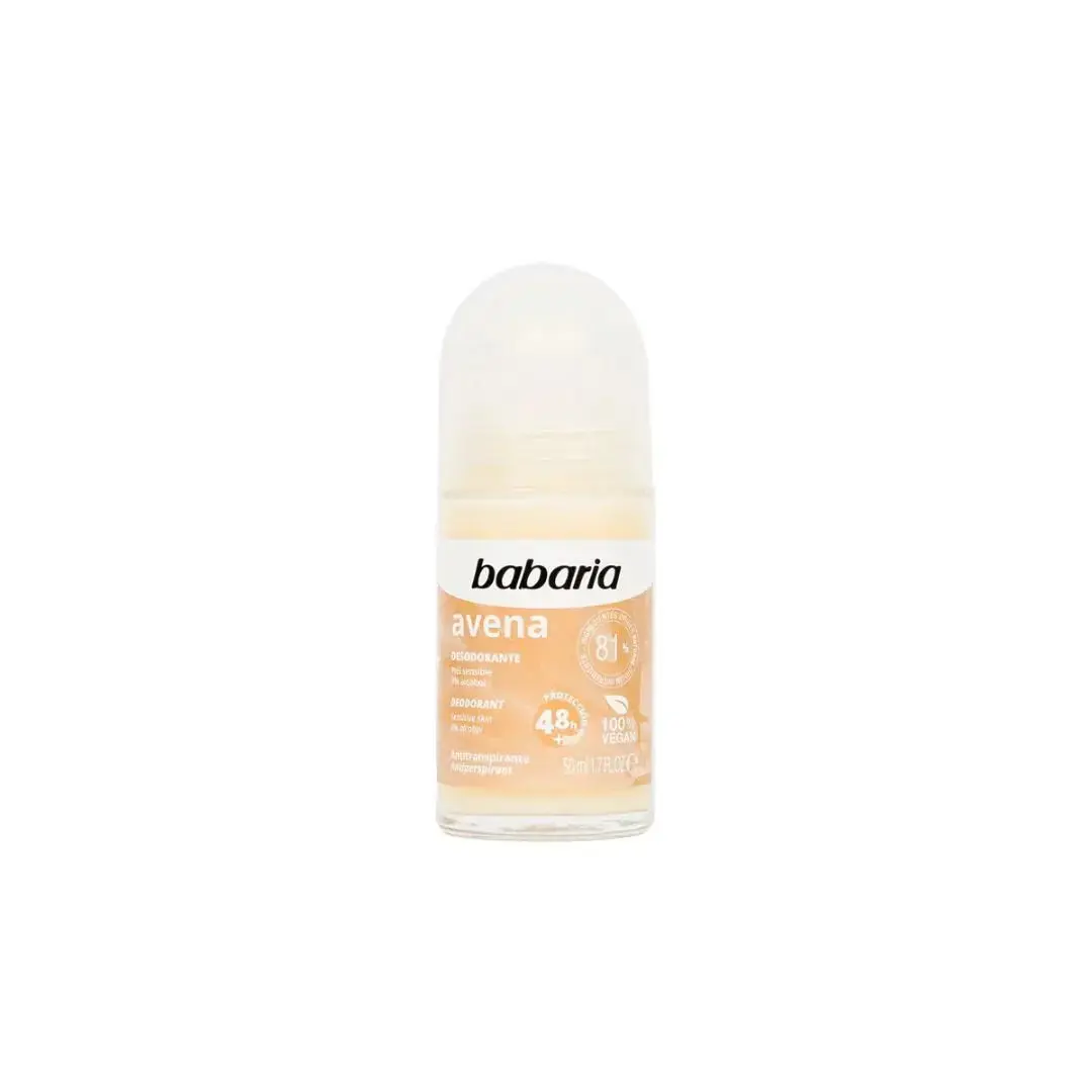 BABARIA Oat Roll-On Deodorant 50ml (8410412280167)