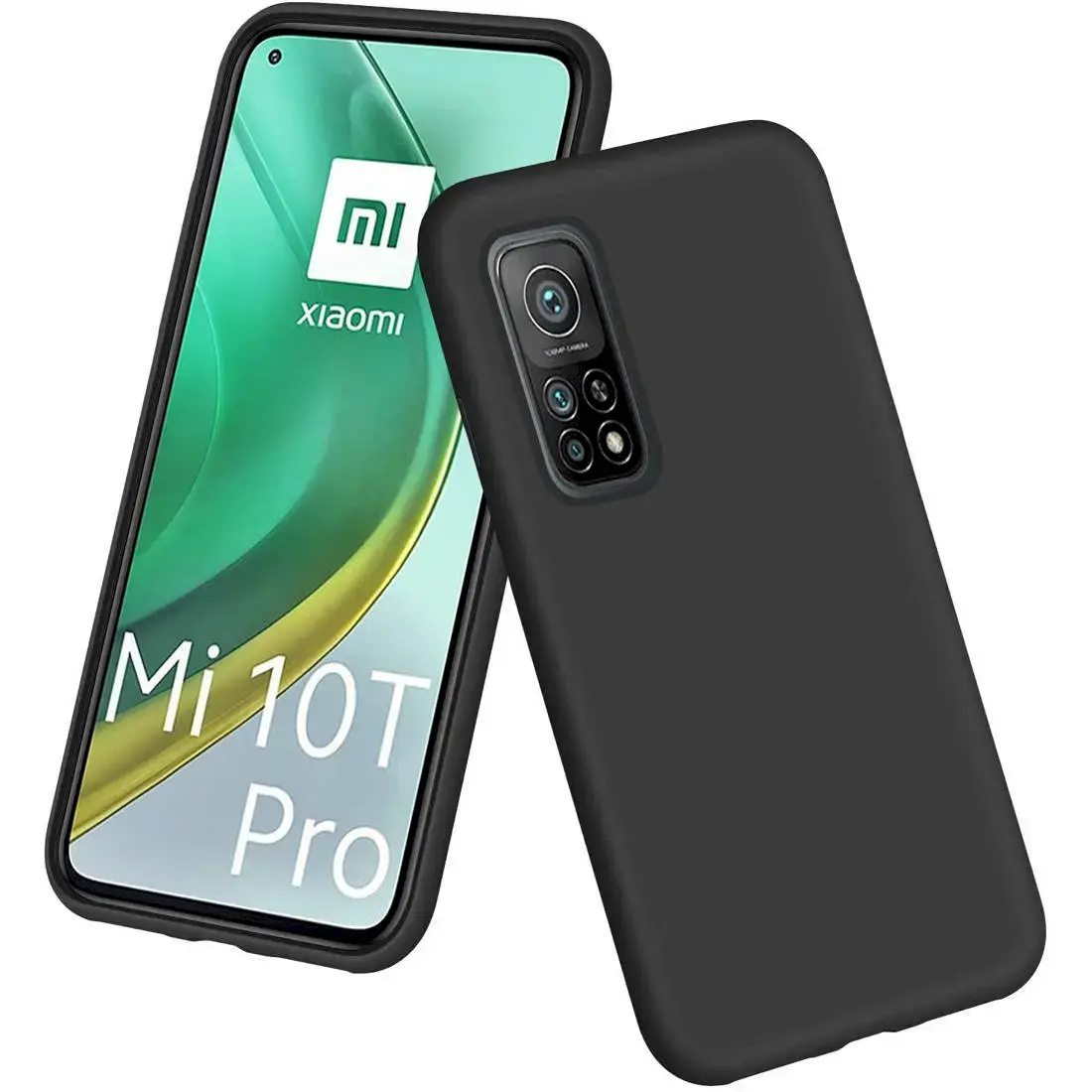 Fusion soft matte case silikona aizsargapvalks Xiaomi Poco M3 Pro 4G | 5G melns