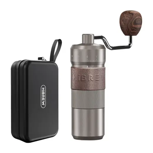 HiBREW G4B manual coffee grinder with adjustable grind.