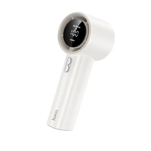 HOCO high speed handheld fan HX64 white