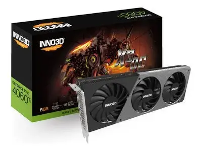 Inno3D GeForce RTX 4060Ti X3 OC - graphics card - GeForce RTX 4060 Ti - 8 GB