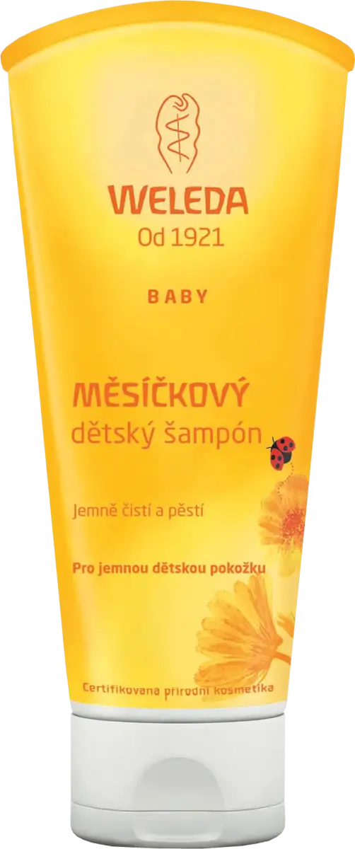 Weleda Baby Calendula Body Wash and Shampoo  (200ml)