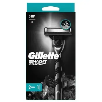 Gillette Mach3 Charcoal - razor +