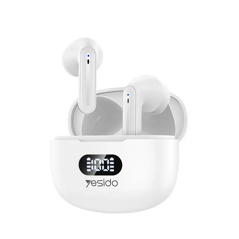 YESIDO EARPHONES TWS19 (Enc) BT 5.3 WHITE