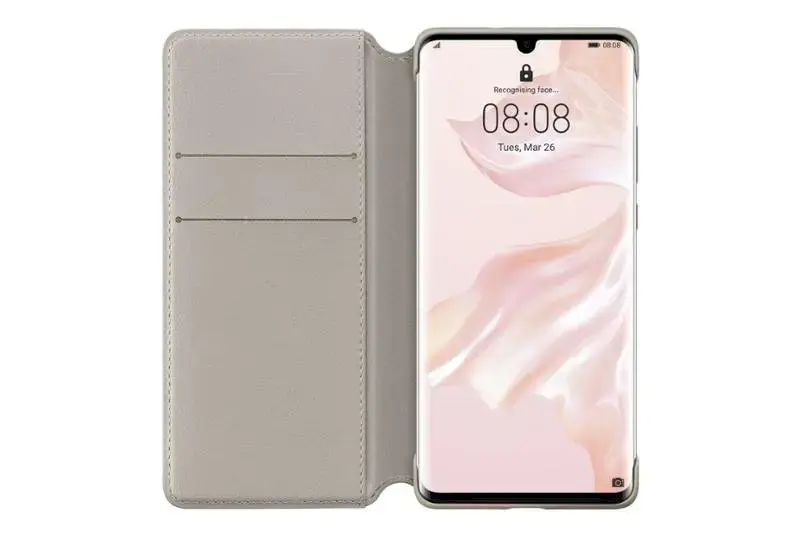Huawei Original Wallte Case Khaki for Huawei P30 Pro