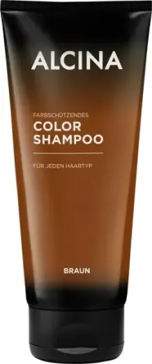 Alcina Color Brown Shampoo for Brown Hair Shades 200 Ml