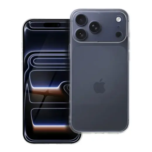 CLEAR 2 mm phone case for iPhone 17 Pro Max transparent