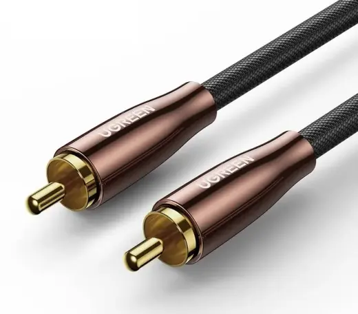 UGREEN AV155 RCA (Cinch) male to male cable, 2m (black)