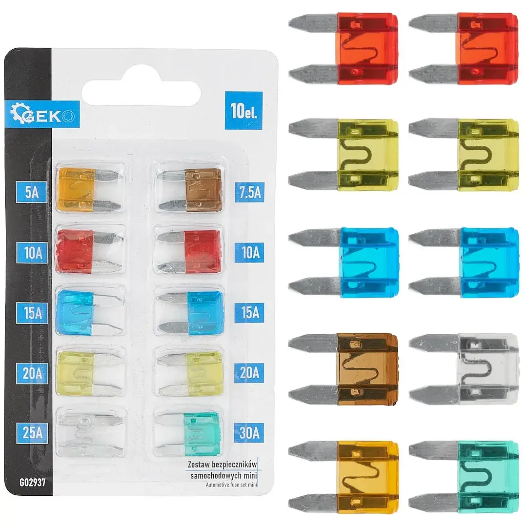 Autokaitsmete komplekt mini 10 tk