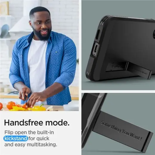 Spigen Tough Armor case for Samsung Galaxy S24+ - black