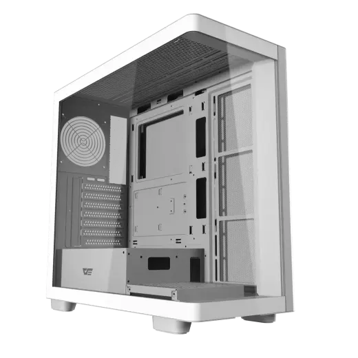 DarkFlash computer case DS900G White (No fans)