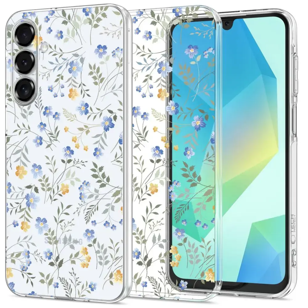 TECH-PROTECT FLEXAIR+ GALAXY A16 4G | 5G SPRING FLOWERS