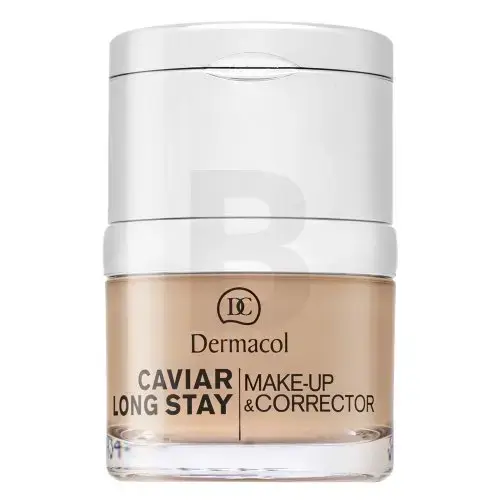 Caviar Long Stay & Make-Up Corrector - Long lasting make-up with extracts of caviar and advanced corrector 30 ml.