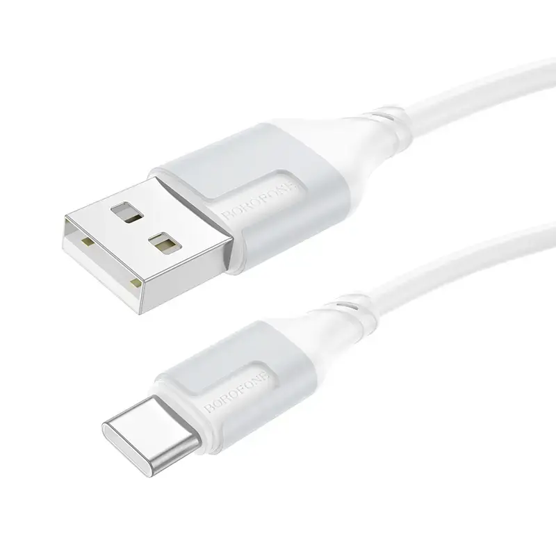 Borofone Cable BX101 Creator - USB to Type C - 3A 1 metre white