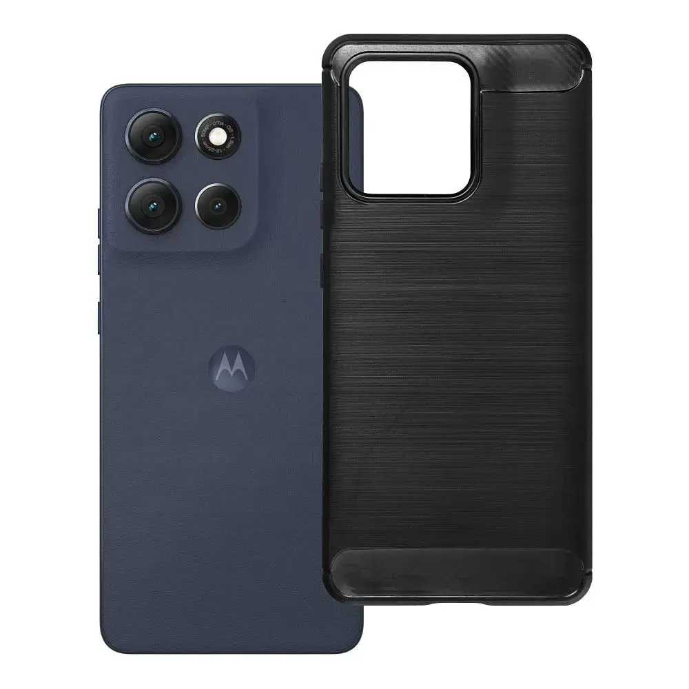 Case for Motorola G86 5G Carbon 2.0 black