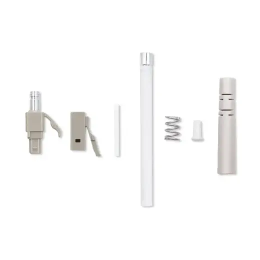 Qoltec LC fiber connectors | Multimode | 2.0mm | Mounting set | 200pcs.