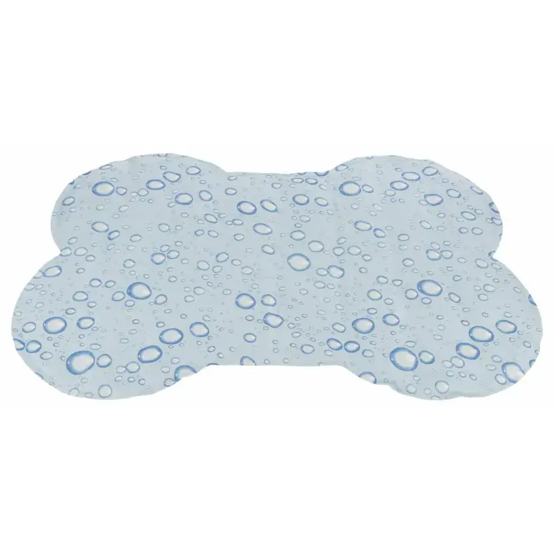 Atsvaidzinošs paklājs dzīvniekiem - Trixie Cooling mat bone shape, M: 60 × 45 cm