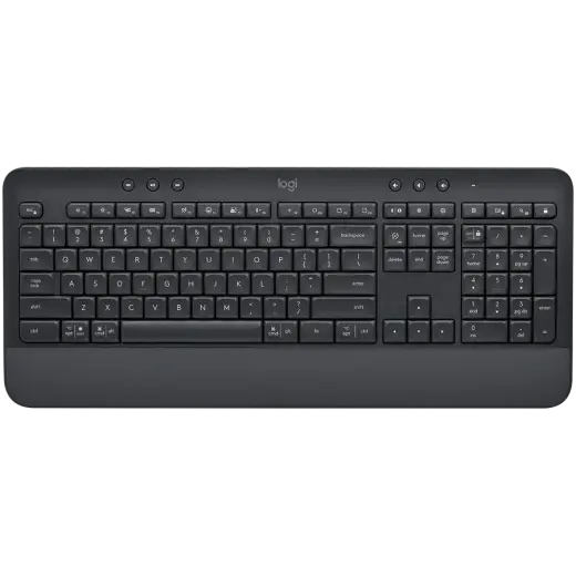 LOGITECH K650 SIGNATURE Bluetooth keyboard - GRAPHITE - RUS