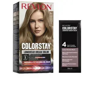 Revlon, Color Stay, Permanent Hair Dye, 8.13 Medium Beige Blonde, 165 ml