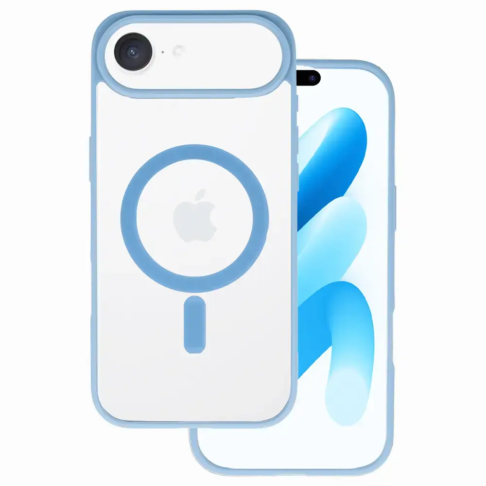 Acrylic Color Magsafe Case for Iphone 17 Air light blue