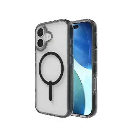 ZAGG Santa Cruz Snap phone case with MagSafe support for Apple iPhone 17 black