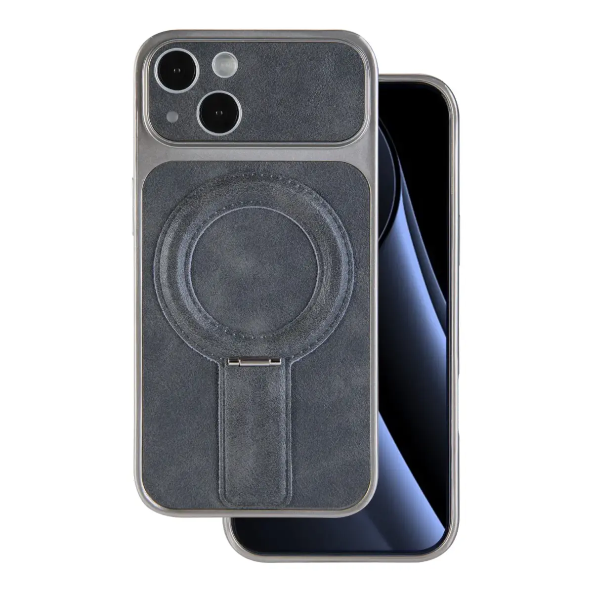 Luxgrip Mag case for iPhone 15 6,1" grey