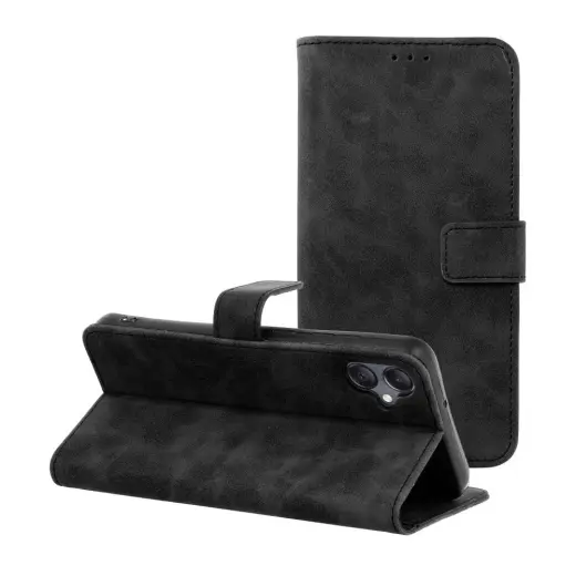 TENDER knyginio tipo telefono dėklas Samsung Galaxy A05 (A055) juodas