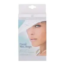 Wax Strips Facial ( 12 pcs ) - Depilatory facial tapes for normal and sensitive skin