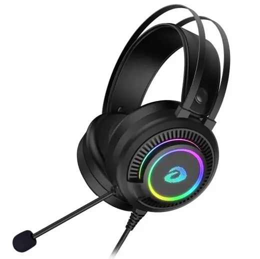 Dareu EH416 gaming headphones | USB | RGB black