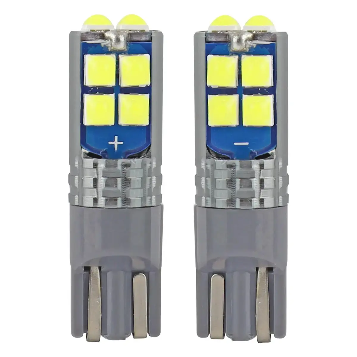 LED CANBUS 10SMD 3030 T10 W5W White 12V/24V