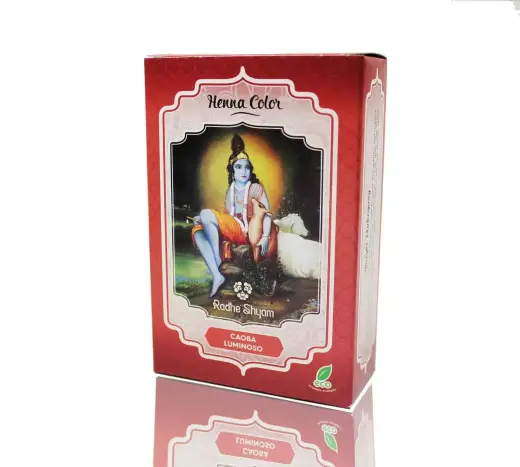 Henna Radhe Caoba Luminoso Polvo 100g