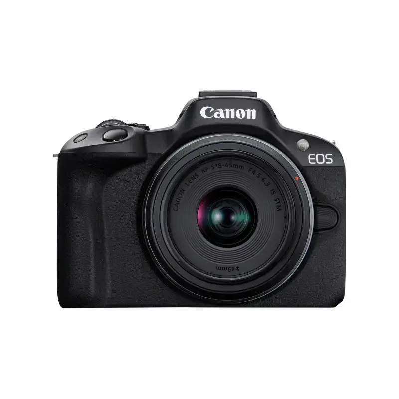 Canon EOS R50, Schwarz + RF-S RFS 18-45mm 1845mm (5811C013)