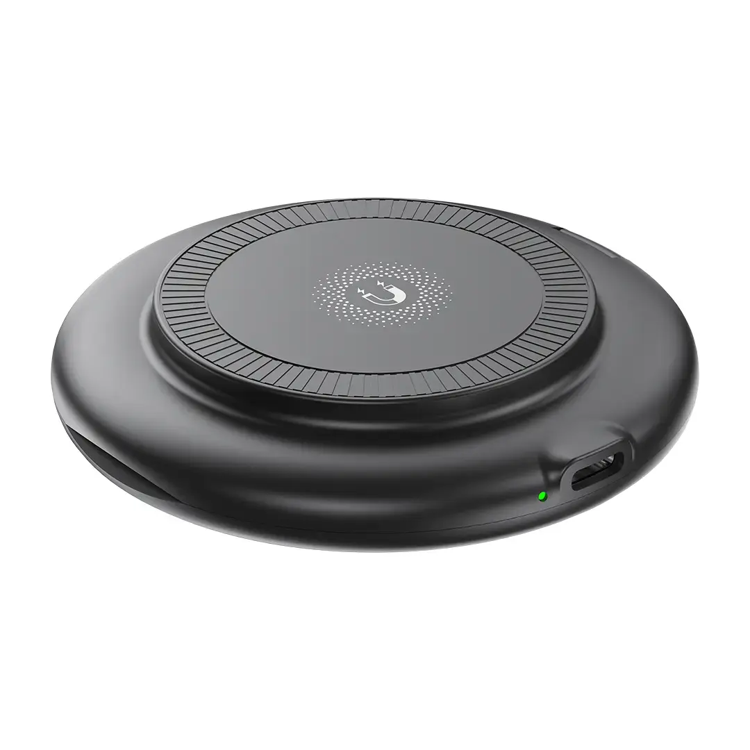 XO wireless inductive charger CX031 black 15W with cable USB-C - USB-C and adapter set