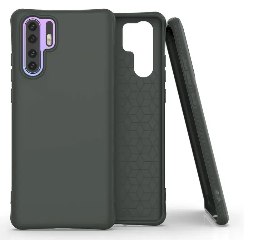 Fusion Solaster Back Case Silicone Case For Huawei P30 Pro Dark Green
