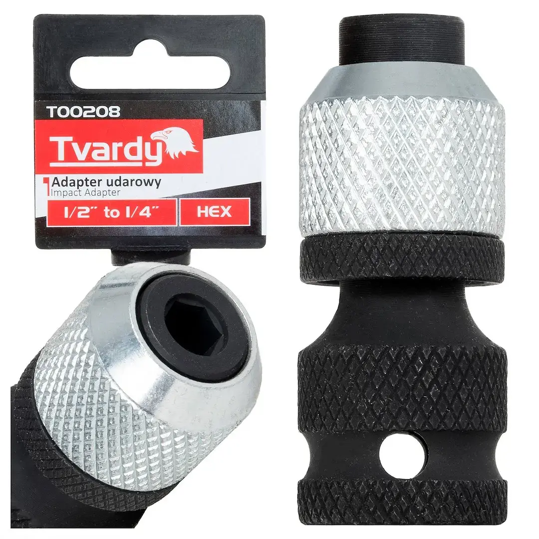 Triecienadapteris 1/2" uz 1/4" HEX TVARDY