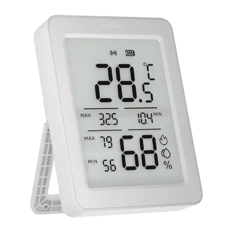 SONOFF ZigBee SNZB-02DR2 Temperature and Humidity Sensor, 2-Pack