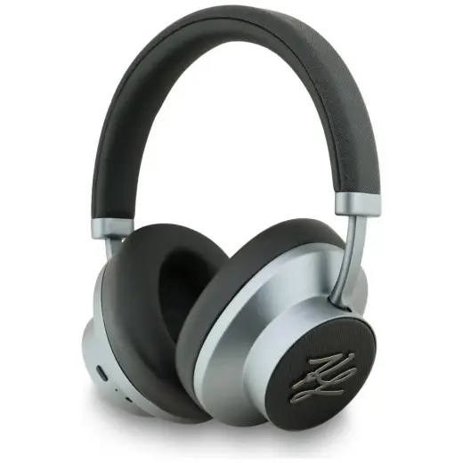 Headphones Karl Lagerfeld Grained Initials Bluetooth ANC black