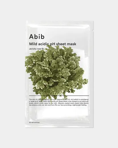 Abib, Mild Acidic PH Beauty Sheet Mask, Jerico Rose Fit, 1 Sheet Mask, 1.01 Fl Oz (30 Ml)