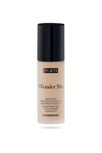 Pupa, Wonder Me, Paraben-Free, Waterproof, Liquid Foundation, 020, Neutral Beige - Neutral, 30 ml *Tester