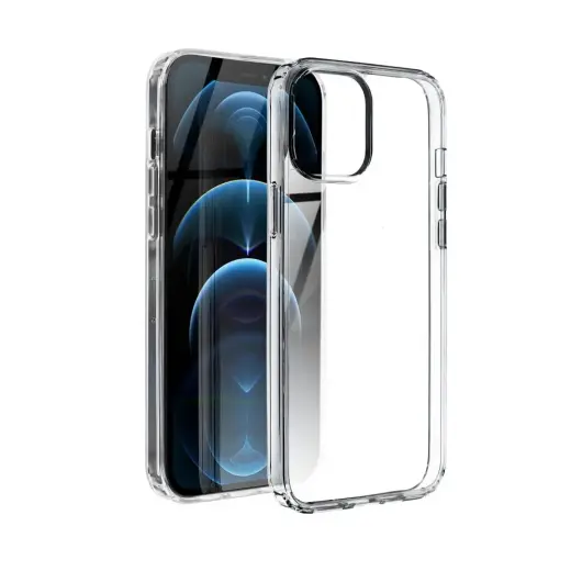 Super Clear Hybrid telefoni ümbris iPhone SE (2025) läbipaistev