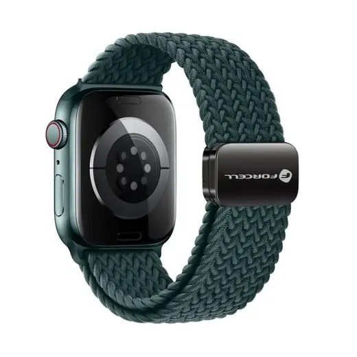 Strap to Apple Watch Forcell F-Design FA02 magnetic nylon 38 / 40 / 41 mm dark green