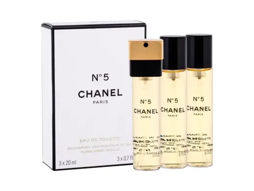 Chanel No.5 Refill Eau de Toilette 3x20 ml