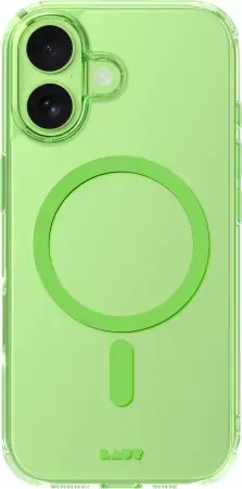 Laut Crystal Fluro MagSafe Case for iPhone 17 - Green
